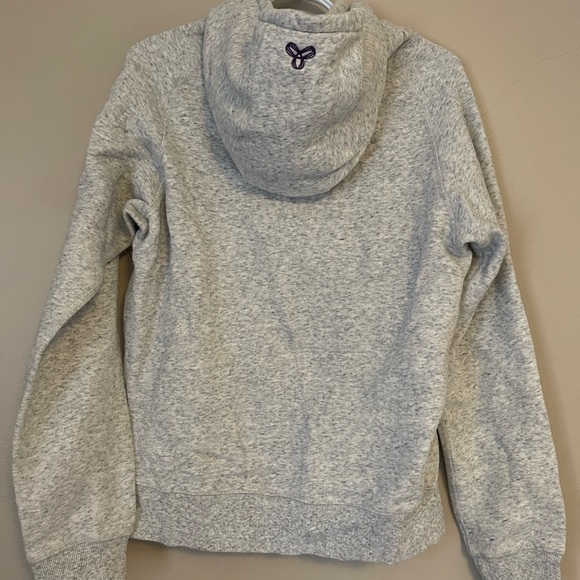 TNA grey & purple hoodie - Picture 3 of 5